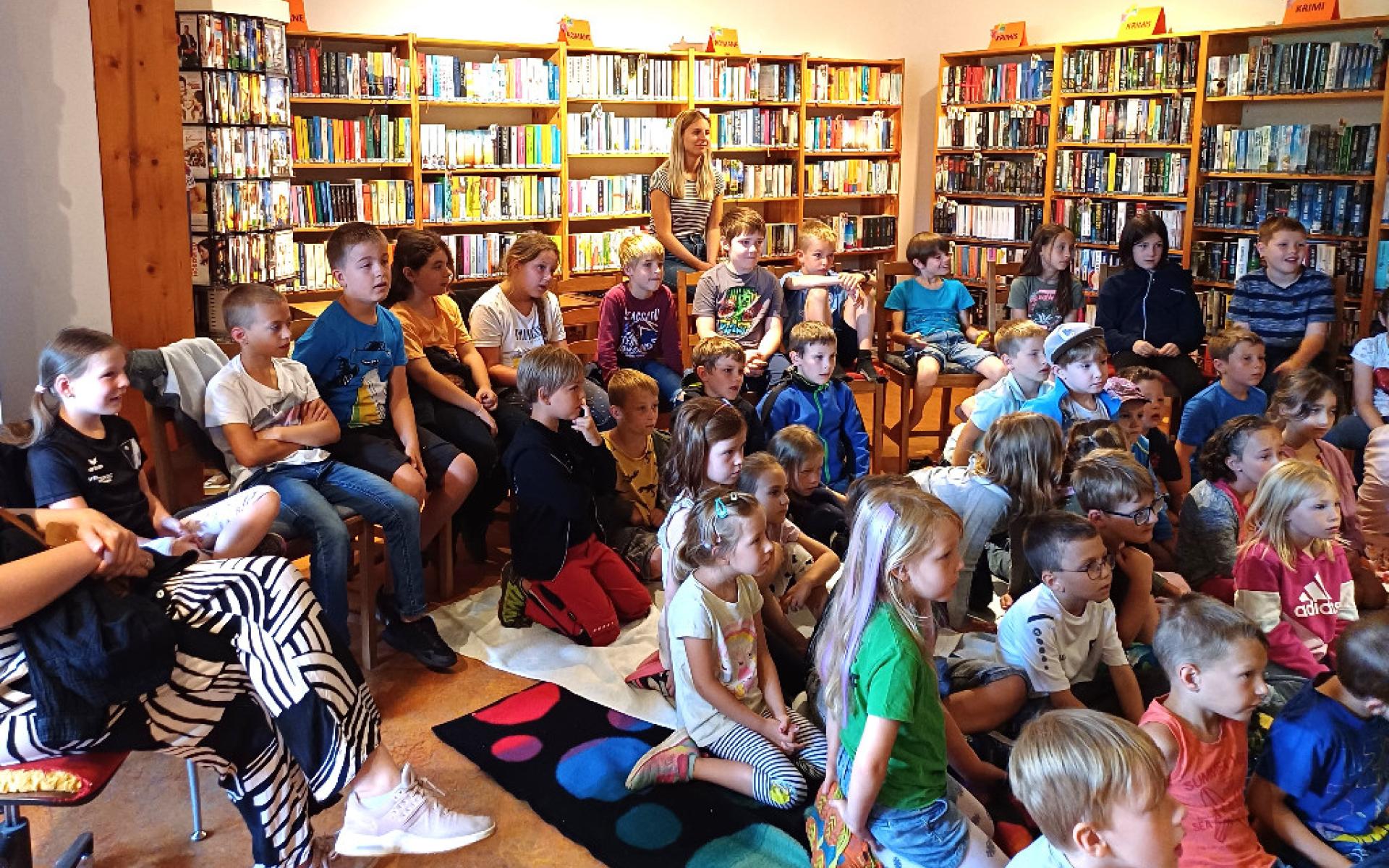Lesung Karin Ammerer 2024 - Bibliothek Inzersdorf - Kinder